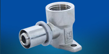 Female Wall Plate Elbow